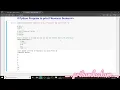Python Source code to Print Fibonacci Series