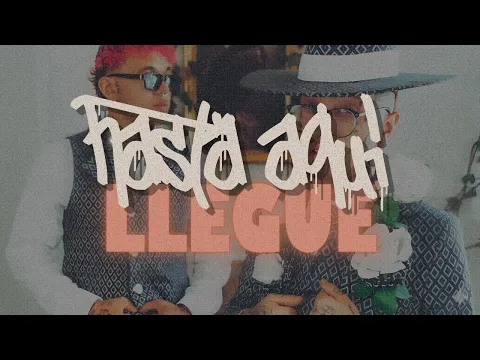 Video Thumbnail: Nanpa Básico, Beéle - Hasta Aquí Llegué (Letra/Lyrics)