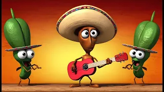 La Cucaracha Karaoke Canciones Infantiles Super Simple Español Kids Songs Nursery Rhymes 