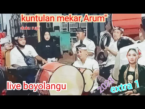 Download MP3 pukulan set1  kuntulan mekar Arum//dulu rupi//live Boyolangu//2023//couver(Yunita)