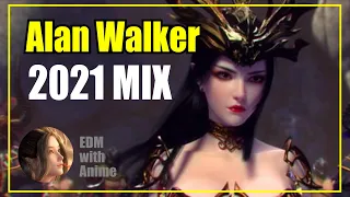 alan walker 2021 edm remix beautiful girl anime with action