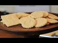 EASY 6-Ingredient Homemade Crackers SisterDIY com