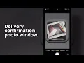 hyve smart home delivery pod with photo window