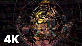 Gyro Drums Animusic Remastered 4K 60FPS 
