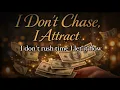 I don t chase I attract - Affirmation Club Manifestation music rise your frequency