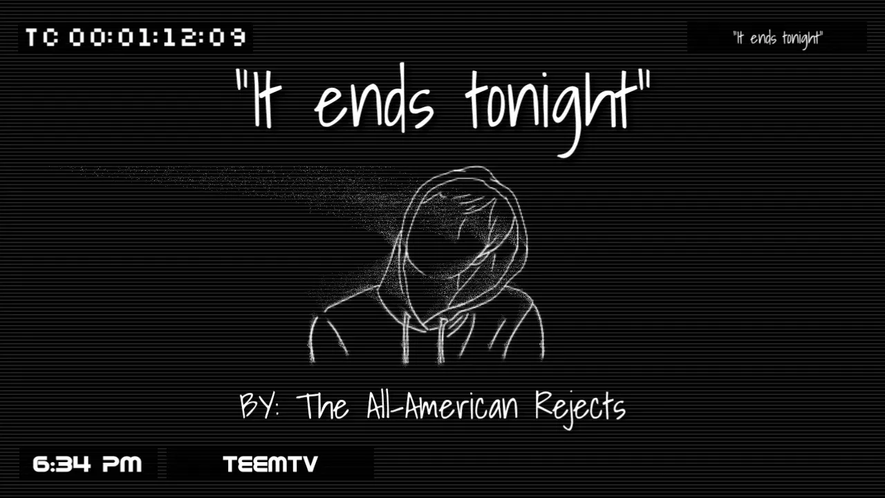 The All-American Rejects - "It Ends Tonight" (LYRICS)