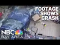 Footage shows car crashing into hardware store in Redwood City