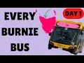 Taking every Burnie bus Day 1