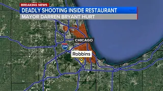 Gunman shot killed by security inside Robbins restaurant mayor injured seeking safety s