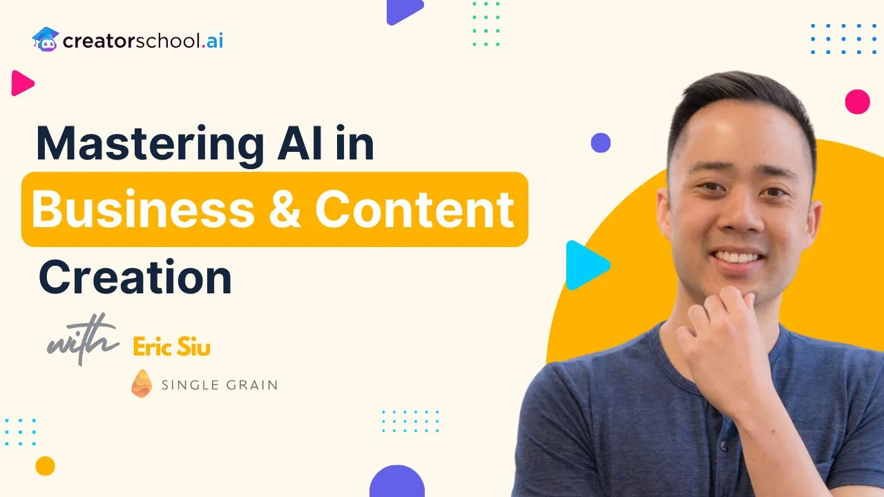 Master AI for your business and content
