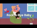 Rock-a-Bye Baby - Soothing Nursery Rhyme with Colorful Animation | MamaPipiMe