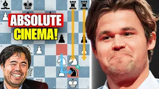 Hikaru Nakamura SHOCKS Magnus Carlsen w/ IMPOSSIBLE Double Sacrifice! Chess World SPEECHLESS!