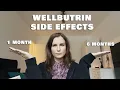 Wellbutrin side effects 6 month update