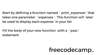 Learn Lambda Functions by Building an Expense Tracker Python Beta Cert Step 6