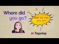 Download Lagu Where Did You Go? in Tagalog (Filipino)