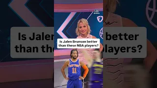 Michelle is Jalen Brunson BETTER than these players