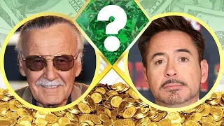 WHO S RICHER - Stan Lee or Robert Downey Jr