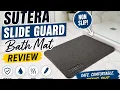 Sutera Slide Guard Bath Mat Review Non Slip Shower Mat for Wet Bathroom Floors