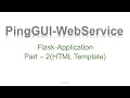 Python Web Service for Networking using Flask - HTML Templates