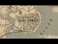 A Foggy Night Walk in Saint Denis: Hotels & Streetlights (RDR2)
