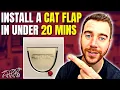 How to install a Cat Flap in UNDER 20 MINUTES PetSafe Cat Flap