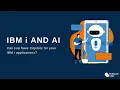 Copilots for IBM i Applications