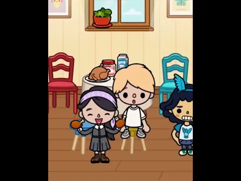 MAKAN AYAM #tocaboca #tocalife #tocalifeworld #games #shorts