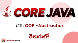 Java Abstraction Explained in Telugu Abstract Class Methods OOP