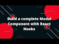 Creating a Custom React js Modal with Hooks Step-by-Step Tutorial