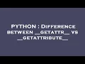 PYTHON Difference between -