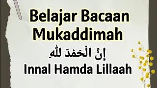 Download Mukaddimah Innal Hamda Lillah MP3