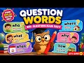 English Grammar for Kids WH - Questions Learn ESL Question Words Easily