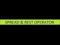 11 Spread and rest operators