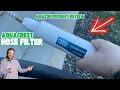 Pure Water Anywhere AQUA CREST RV Hose Filter for Gardens Campers - Review