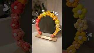 طريقة عمل المرايا بالصلصال الفوم Art تلوين عمل يدوي صلصال ابداع يدوي 