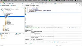 Using the DBeaver Client to Run SQL Commands
