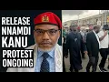 Download Lagu LIVE: Abuja protest for Nnamdi Kanu's release -happening now #nnamdikanu #ipob #biafra #update
