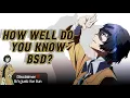 Bungo Stray Dogs Fun Quiz Test Your Knowledge