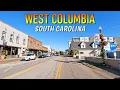 West Columbia South Carolina Driving Through