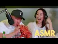Our First Time ASMR - Trying to Seduce Each Other with Sexy Seafood Slobbering feat Cathy Nguyen