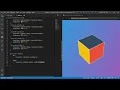 How to code 3D Rotating Cube