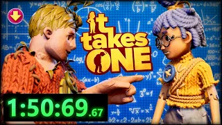 Como um SOLTEIRO fez a SPEEDRUN de It Takes Two