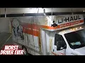 IDIOTS IN A U-HAUL Crashes Mistakes Road Rage - Learn how to drive