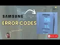 Samsung Refrigerator Error Codes 15 Fixes 80 Solve FREE