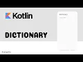 Android Dictionary made with Kotlin