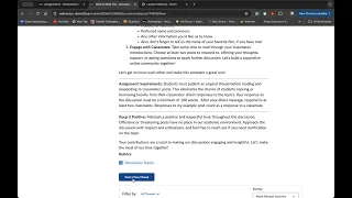 How to Post a Discussion Board Topic on D2L
