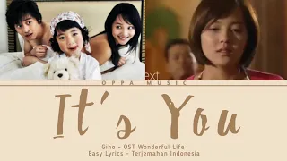 Download It's You - Giho - Wonderful Life OST  - Easy Lyrics - Terjemahan Indonesia MP3