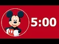 5 Minute Radial Timer - MICKEY MOUSE EDITION