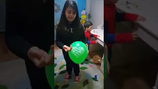 balonu patlat inde ne var acaba balon patlatma challenge