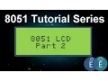 8051 LCD Interface Part 2